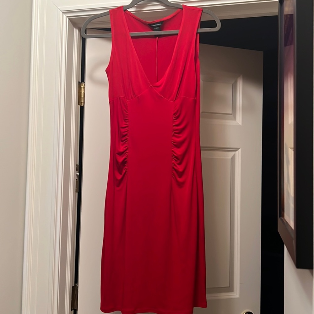 Moda international red dress.